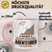 Abenteurer Geschenk Tasse So Gut Kann Nur Ein Abenteurer Aussehen Geschenkidee Kaffee-Becher Rosa Trendation