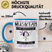 Musikfan Und Prinzessin Tasse Geschenk Für Eine Musikfan Geburtstag Was Ist Deine Superkraft Blau Trendation