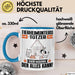 Tierheimunterstützer Tasse Geschenk für Tierheimunterstützer Der Mann Der Alles Kann Geschenkidee zum Geburtstag Blau Trendation