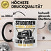 LKW Fahrer Geschenk Tasse Lastkraftwagen-Fahrer Geschenkidee Lustiger Spruch Kaffee-Becher Studieren Kann Jeder LKW Fahren Nur Die ELite Schwarz Trendation