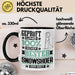 Snowshoer Geschenk Lustiger Spruch für Snowshoer Geschenkidee Bester Snowshoer Der Welt Schwarz Trendation