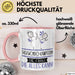 Taekwondo-Kämpferin Geschenk Tasse Becher Die Frau Die Allen Kann Geschenkidee für eine Taekwondo-Kämpferin Lustig Rosa Trendation