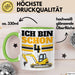 4. Geburtstag Geschenk Tasse Becher Jungs Bagger Ich Bin Schon 4 Grün Trendation
