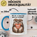 Büroarbeit Kollege Abschied Tasse Geschenk Lustige Geschenkidee Spruch Mit Dir Zu Arbeiten War Ein Geschenk Danke Für Alles Blau Trendation