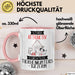 Tierheimunterstützerin Tasse Geschenk Becher Stark Attraktiv Furchtlos Tierheimunterstützerin Lustige Geschenkidee Rosa Trendation