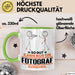Fotograf Geschenk Tasse So Gut Kann Nur Ein Fotograf Aussehen Geschenkidee Kaffee-Becher Grün Trendation