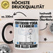 Outdoor-Yoga-Lehrer Tasse Geschenk für Outdoor-Yoga-Lehrer Der Mann Der Alles Kann Geschenkidee zum Geburtstag Schwarz Trendation