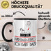 Geschenk für Hundegassi-Service Tasse Lustige Geschenkidee Geburtstag Ich Bin Hundegassi-Service Ich Darf Das Trendation