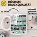 Bandmitglied Geschenk Tasse Lustiger Spruch Erheben Sie Sich Der Bandmitglied Betritt den Raum Weiß Trendation