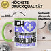 Rettungsassistent Ausbildung Tasse Geschenk Ich Bin Rettungsassistent In Der Ausbildung Ich Darf Das Geschenkidee Spruch Grün Trendation