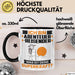 Abenteurreisender Tasse Geschenk für Abenteurreisender Geburtstag Lustiger Spruch Kaffee-Becher Was Ist Deine Superkraft Schwarz Trendation