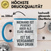 Elke-Marie Tasse Geschenk Niemand Ist Perfekt Elke-Marie Verdammt Nah Dran Geschenkidee Blau Trendation