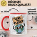 Klima Aktivist Tasse Geschenk Lustige Geschenkidee Spruch Für Planeten Verteidiger Rot Trendation