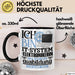 IT-Systemelektronikerin Ausbildung Start Geschenk Tasse Ich Bin IT-Systemelektronikerin In Der Ausbildung Ich Darf Das Kaffee-Becher Geschenkidee Schwarz Trendation