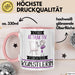 Künstlerin Tasse Geschenk Becher Stark Attraktiv Furchtlos Künstlerin Lustige Geschenkidee Rosa Trendation
