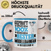 Modellbahnfan Geschenk Lustiger Spruch für Modellbahnfan Geschenkidee Bester Modellbahnfan Der Welt Blau Trendation