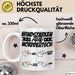 Norddeutsche Tasse Geschenk Windstärken Schaf Kaffee-Becher Geschenkidee Weiß Trendation