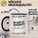 Schüler Abschluss Tasse Geschenk Lustige Geschenkidee Spruch Du Hast Es Geschafft Schwarz Trendation