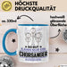 Chorsänger Geschenk Tasse So Gut Kann Nur Ein Chorsänger Aussehen Geschenkidee Kaffee-Becher Blau Trendation