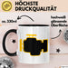 Motorkontrollleuchte Tasse Geschenk Lustige Geschenkidee Trendation