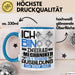 Zweiradmechaniker Ausbildung Tasse Geschenk Ich Bin Zweiradmechaniker In Der Ausbildung Ich Darf Das Geschenkidee Spruch Blau Trendation