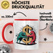 Börsenhändler Tasse Geschenkidee für Wall Street Fans Rot Trendation