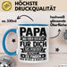 Papa Tasse Geschenk Von Kindern Sohn Tochter Vater Geschenkidee Zum Vatertag Wir Haben Versucht Für Dich Das Blau Trendation