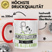 Hundeflüsterin Geschenk Tasse Becher Die Frau Die Allen Kann Geschenkidee für eine Hundeflüsterin Lustig Rot Trendation