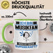 Musikfan Tasse Geschenk für Musikfan Geburtstag Lustiger Spruch Kaffee-Becher Was Ist Deine Superkraft Grün Trendation