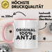 Antje Tasse Original 100% Antje Geschenk Rosa Trendation