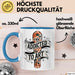 Tattoo Sammler Tasse Geschenk Lustige Geschenkidee Spruch Für Tinten Süchtige Blau Trendation