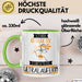 Ultraläuferin Tasse Geschenk Becher Stark Attraktiv Furchtlos Ultraläuferin Lustige Geschenkidee Grün Trendation