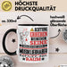 Musikliebhaber Geschenk Tasse Lustiger Spruch Erheben Sie Sich Der Musikliebhaber Betritt den Raum Schwarz Trendation