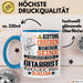 Gitarrist Geschenk Tasse Lustiger Spruch Erheben Sie Sich Der Gitarrist Betritt den Raum Blau Trendation