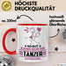 Tänzer Geschenk Tasse So Gut Kann Nur Ein Tänzer Aussehen Geschenkidee Kaffee-Becher Rot Trendation