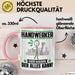 Handwerker Tasse Geschenk für Handwerker Der Mann Der Alles Kann Geschenkidee zum Geburtstag Rosa Trendation