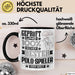 Polo-Spieler Geschenk Lustiger Spruch für Polo-Spieler Geschenkidee Bester Polo-Spieler Der Welt Schwarz Trendation