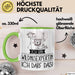 Geschenk für Wildnisexpertin Tasse Lustige Geschenkidee Geburtstag Ich Bin Wildnisexpertin Ich Darf Das Grün Trendation