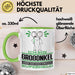 Großonkel Geschenk Tasse Ich Bin Großonkel Aber Sag Doch Einfach Superheld Lustige Geschenkdiee für Großonkel Kaffee-Becher Grün Trendation