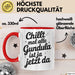 Gundula Tasse Geschenk Chillt Mal Alle Gundula Ist Ja Jetzt Da Geschenkidee Becher mit Name Rot Trendation