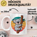 Retro Koala Tierliebhaber Tasse Geschenk Lustige Geschenkidee Spruch Weiß Trendation