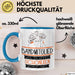 Bandmitglied Weil Es Keinen Schöneren Beruf Gibt Tasse Geschenk für Eine Bandmitglied Lustig Blau Trendation