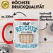 Lustige Tasse Geschenk Mir Reichts Ich Geh Saunieren Spruch Rot Trendation