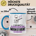 Musikstudent Geschenk Tasse So Gut Kann Nur Ein Musikstudent Aussehen Geschenkidee Kaffee-Becher Blau Trendation