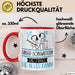 Singer-Songwriterin Geschenk Tasse Becher Die Frau Die Allen Kann Geschenkidee für eine Singer-Songwriterin Lustig Rot Trendation