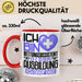 Rettungsassistent Ausbildung Tasse Geschenk Ich Bin Rettungsassistent In Der Ausbildung Ich Darf Das Geschenkidee Spruch Rot Trendation