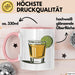 Tequila Liebhaber Tasse Geschenkidee für Fiesta Freund Rosa Trendation