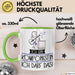 Geschenk für Komponistin Tasse Lustige Geschenkidee Geburtstag Ich Bin Komponistin Ich Darf Das Grün Trendation