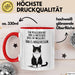 Büroarbeit Kollege Abschied Tasse Geschenk Lustige Geschenkidee Spruch Ein Vögelchen Hat Mir Gezwitschert Dass Du Weggehst Rot Trendation