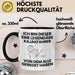 Kajakfahrer Geschenk Tasse Lustige Geschenkidee Geburtstag für Kajakfahrer Ich Bin Dieser Legendäre Kajakfahrer Von Dem Alle Geredet Haben Kaffee-Becher Schwarz Trendation